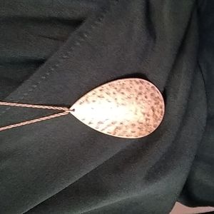 By southern soul women's pendant is on a 36 " chain with hammered styl high-end